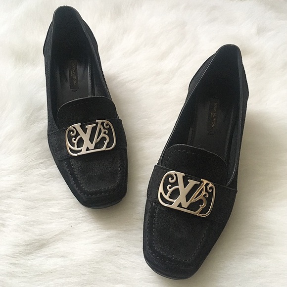 Louis Vuitton Shoes - Louis Vuitton Juliet Heeled Loafers, EUR Size 37